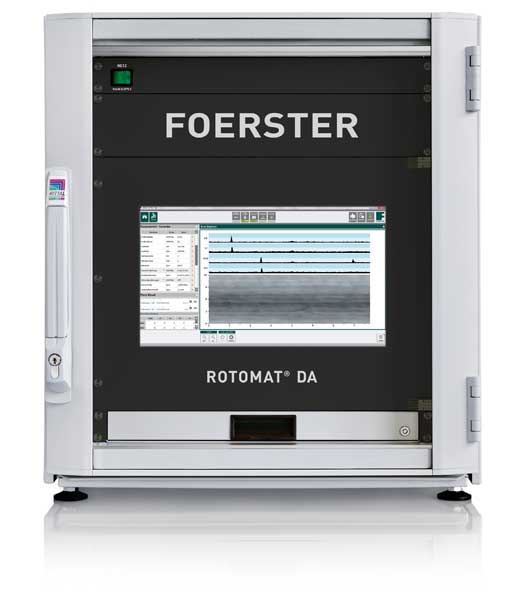 DC magnetic flux leakage testing